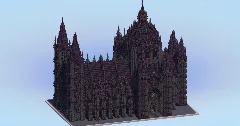 Gothic Cathedral v2 Blackstone — Minecraft Build by LeonisBuilds (2)