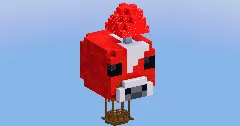 Red Mooshroom Hot Air Balloon — Minecraft Build by LeonisBuilds (2)