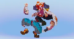 Buggy from One Piece — Minecraft Build by LeonisBuilds (1)