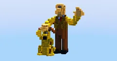 Wallace and Gromit small — Minecraft Build by LeonisBuilds (2)