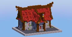 Mangrove Red Medieval House 4 — Minecraft Build by LeonisBuilds (4)