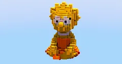 Lisa from The Simpsons — Minecraft Build by LeonisBuilds (1)