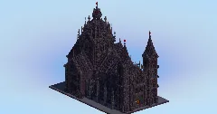 Blackstone Gothic Cathedral — Minecraft Build by LeonisBuilds (1)