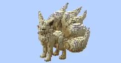 Ninetales small‎ — Minecraft Build by LeonisBuilds (2)