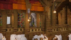 Medieval House - Medieval Library — Minecraft Build by claraneto (6)