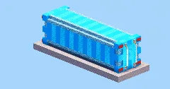 Light Blue Container — Minecraft Build by LeonisBuilds (2)