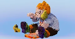 Sophocles Trial Captain from Pokemon — Minecraft Build by LeonisBuilds (2)