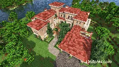 Minecraft Luxury Villa (Java/Bedrock) — Minecraft Build by Lindolas (1)