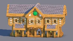 Medieval Trading Hall - Fully Decorated Interior | Download — Minecraft Build by RaekonBuilds (1)