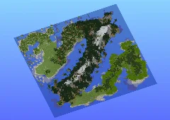 Survival Multibiome 2000x2000 Blocks Custom Map, Taiga, Snowy Peaks, Jagged Peaks, Birch forest, Forest, Mega Taiga, Palms, Jungle, Islands, Beach — Minecraft Build by LeonisBuilds (1)
