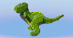 Rex from Disney Toy Story — Minecraft Build by LeonisBuilds (1)