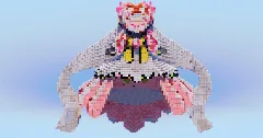 Mega Diancie — Minecraft Build by LeonisBuilds (1)