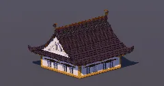 Small Japanese Castle Black — Minecraft Build by MellowHat (2)