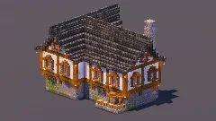 Medieval House 3 — Minecraft Build by MellowHat (2)