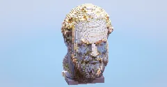 Greek Philosopher Bust‎ — Minecraft Build by LeonisBuilds (2)