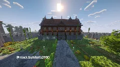 Survival starter base (castle) 26.2 — Minecraft Build by voxel.buildoria2000 (3)