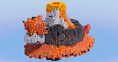 Mega Camerupt from Pokemon — Minecraft Build by LeonisBuilds (2)