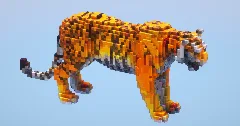Tiger Small‎ — Minecraft Build by LeonisBuilds (1)