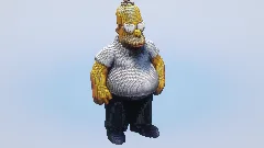 Homer Simpson — Minecraft Build by LeonisBuilds (2)