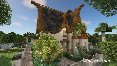 Minecraft Elven House - (Free) — Minecraft Build by Lindolas (2)