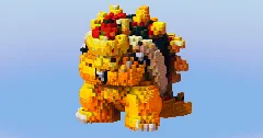 Bowser from Super Mario — Minecraft Build by LeonisBuilds (2)