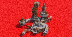 Floating Village on Lake — Minecraft Build by ImpossibleBuilds (2)