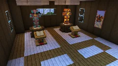 Classical Roman Stables & Armor Pavilion | Fully Furnished Interior — Minecraft Build by RaekonBuilds (7)