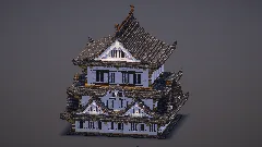 Medium Japanese Castle — Minecraft Build by MellowHat (1)