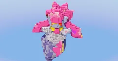 Diancie from Pokemon — Minecraft Build by LeonisBuilds (1)
