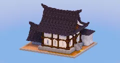 Japanese Temple House Blackstone — Minecraft Build by LeonisBuilds (2)