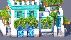 Mediterranean Coastal Villa | Greek Island House — Minecraft Build by RaekonBuilds (5)