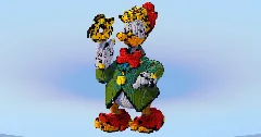 Gladstone Gander — Minecraft Build by LeonisBuilds (1)