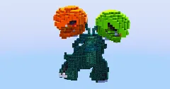 Scovillain from Pokemon — Minecraft Build by LeonisBuilds (2)