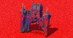 Red Castle Bridge Cliffs — Minecraft Build by ImpossibleBuilds (2)