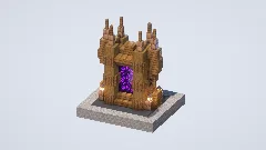 Wooden Portal — Minecraft Build by LeonisBuilds (2)