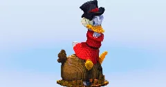 Scrooge McDuck — Minecraft Build by LeonisBuilds (1)