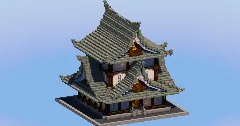 Japanese Temple Tuff Bricks — Minecraft Build by LeonisBuilds (1)