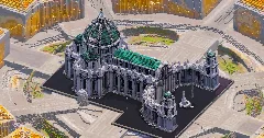 White Gothic Temple — Minecraft Build by GothicCathedrals (2)
