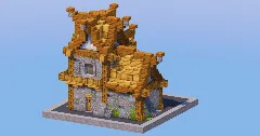 Oak Medieval House 14 — Minecraft Build by LeonisBuilds (2)