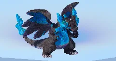 Mega Charizard X — Minecraft Build by LeonisBuilds (4)
