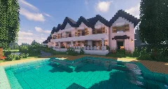 LA Mansion — Minecraft Build by ArchitectCraft (2)