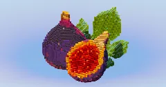 Black Fig Fruit — Minecraft Build by LeonisBuilds (2)