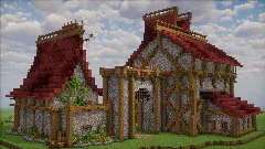 Medieval House — Minecraft Build by claraneto (3)