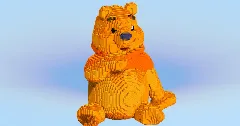 Winnie the Pooh — Minecraft Build by LeonisBuilds (1)