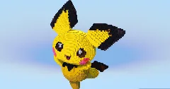 Pichu — Minecraft Build by LeonisBuilds (1)