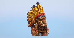 Native American Bust‎ — Minecraft Build by LeonisBuilds (1)