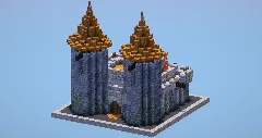 Small Castle — Minecraft Build by LeonisBuilds (1)