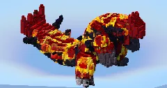Primal Groudon from Pokemon — Minecraft Build by LeonisBuilds (1)