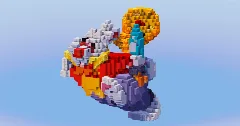 The White Rabbit from Disney Alice in Wonderland — Minecraft Build by LeonisBuilds (1)