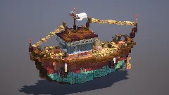 Fishing Boat — Minecraft Build by MellowHat (1)